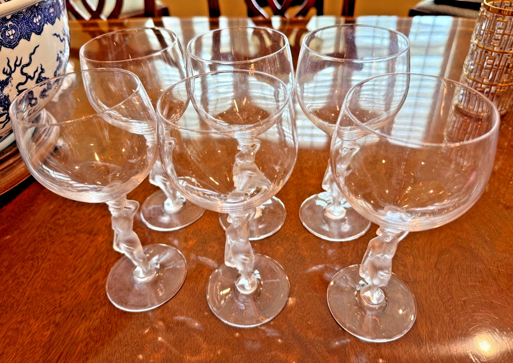 Bayel Crystal Bacchante Set of 6 Wine Glasses – Great!
