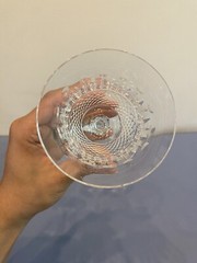 BEAUTIFUL SET(13) VTG Mikasa «Kingsley» Cut Crystal Water Goblets 8.25″H