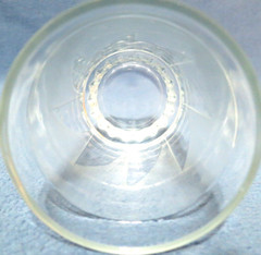 Set of 8 Vintage Clear Glasses with a Nautical Design Sailboats Holds 6 oz