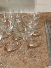 25- Pieces Daum, France, Stemware «Bolero».