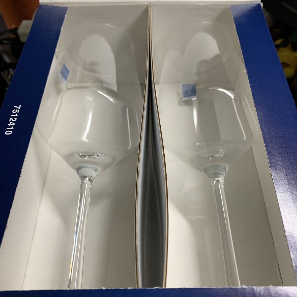 Zwiesel Glas Set of 2 Crystal «Pure» Sauvignon Blanc Wine Glasses NIB