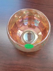Scarce Rindskoph Carnival Glass Marigold Classic Arts Pattern Rose Bowl