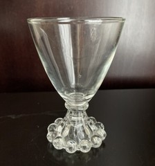 Vintage Berwick Boopie 4” Cordial Cocktail Juice Glass Mini Sampler Dessert 3oz