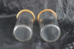 Tiffin-Franciscan Minton Flat Clear Ice Tea Glass Set of 2