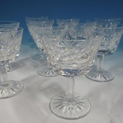 Waterford Crystal – Ashling – 10 Liquor Cocktail Glasses – 4 1/8 inches