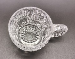 American Brilliant Punch Cup Star Pinwheel Arch Clear Glass 1 Pcs Replacement