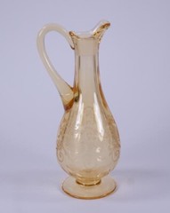 Fostoria Glass Versailles Topaz Amber Cruet NO Stopper