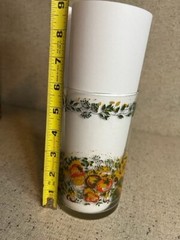 Rare Vintage Libbey Bonne Sante Spice of Life Kitchen set: Vases, utensil holder