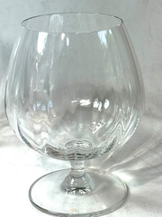 2 MIKASA STEPHANIE BRANDY SNIFTER GLASSES 5 3/8THS INCH TALL -FREE SHIP