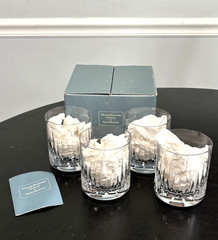 Miller Rogaska SOHO 4 Double Old-Fashioned Rocks Whisky Glass Reed Barton