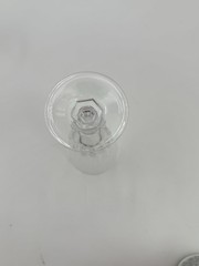 W M Dalton Unit No 3 Parfait Sour French Lead Crystal 6 1/2″ Pair Of 2 ($/pr)