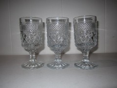 Vintage CRISTAL D’ ARQUES Crystal Champagne Flutes 5 1/2 » Set Of 3 FRANCE