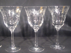 Lenox Castle Garden Water Goblet Set of 4