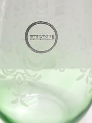 Set Of 2- Fifth Avenue Glasses with Box / Crystal Green Lace