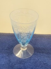 Set of 5 Fostoria June Blue (Azure) Parfaits SASE102225