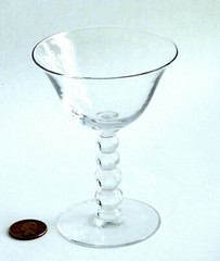 IMPERIAL CANDLEWICK glass LIQUOR cocktail CHAMPAGNE STEM 3400 4.5 inch
