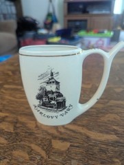 Czech Mineral Springs Sipping Cup From Karlovy Vary