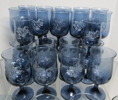 Vintage Pfaltzgraff Yorktowne Etched Glasses -Mix and Match You Pick