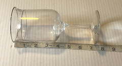 Lenox Crystal USA Moonspun Wine Glass Goblet Platinum Trim