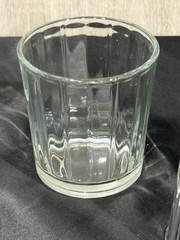 Five (5) Libbey 10 ounce Old Fashioned Rock Clear Glasses USA