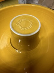 Fiesta MARIGOLD CHIP AND DIP SET new in box