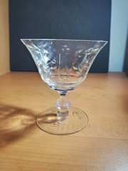 Vintage Wine Dessert Glasses 6 piece set