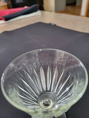 3 Vintage Italy Fidenza Vetraria Sorrento Clear Stemmed Barware Small Wine Glass