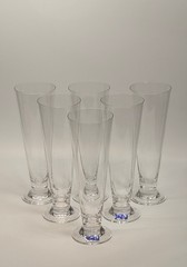 X6 Marquis by Waterford Crystal Pilsners Beer Glasses 9 1/4″