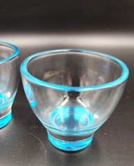 PAIR OF 2 GLASSES GLOW GLOW GLOW – LIBBEY?