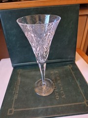 Waterford Crystal Millennium Toasting Champagne Flute Classic Glass Happiness
