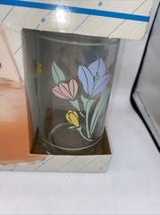 Set of 8 Vintage Corelle 16 oz Glassware Tumblers – Friendship Pattern 1990s New