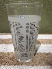 1990 Kentucky Derby Mint Julep Glass Churchill Downs 116th Vintage