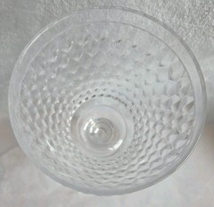 1 Villeroy & Boch Boston Clear Crystal Water Goblet Diamond-faceted Pattern