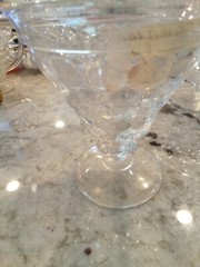 Westmoreland Thousand Eye Lot Of 2 Sherbets Elegant Depression Glass Vintage