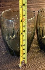 Vintage Anchor Hocking Starfire / Central Park Green Tumblers – Set of 2