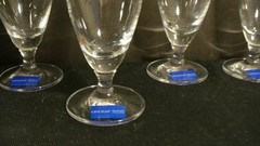 Oneida Schott Zweisel Beers 8 5/8″ Pilsners Glasses or Parfait Glasses – 4