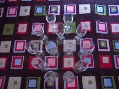 LOT OF 13 NOS VTG CLEAR FINE CRYSTAL FLUTE CHAMPAGNE GLASSES 2-1/2″ DIA X 10 » H