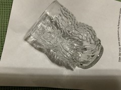 Libbey Vintage Owl Shaped Tumbler Glass 1970s Clear Glass 4.5 Inch EUC 10oz