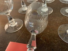 9 Water Glasses Model Organ Games in Baccarat Crystal (Price per Unit)