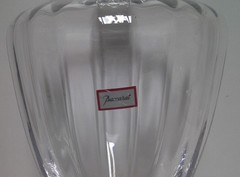Baccarat CAPRI (OPTIC) 13-1/2″ Large Footed Decanter with Stopper MINT IN BOX