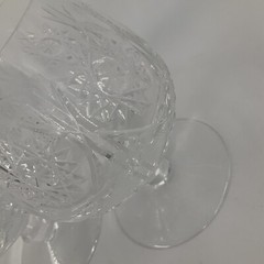 Brandy Cognac Snifter Echt Bleikristall Handgeschliffen Germany 3.25 Etch Set 3