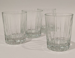 Cristal d’Arques STANFORD Whiskey Scotch Glasses, DOF 12 oz 4.25″T Set of 4