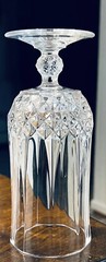 2 Longchamp Crystal Ice Tea /Cocktail Glass Cristal D’Arques-Durand Discontinued