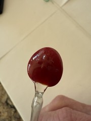 Circa 1930’s Cambridge Glass Drink Muddler and 2 Glass Cocktail Straws