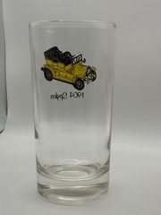 Bundle of 4 Vintage Bar/Drink Ware Celebrating Antique Cars/Trucks