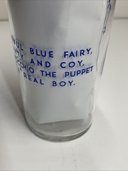 Libbeys Vintage Glasses Blue Fairy Cleo Lampwick Excellent Condition Set of 3