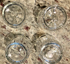 4-11 Oz On-The-Rocks Cocktail Glasses St George Crystal American Heritage