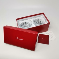 Baccarat Aria Tumblers 2025 Crystal Glasses Set of 2 Pair Japan limited NEW