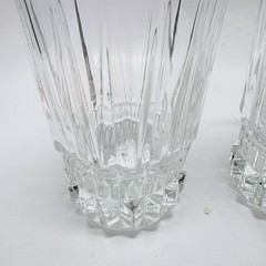 2 Cristal d’ Arques Durand TUILLERIES VILLANDRY Crystal HIGHBALL GLASSES France