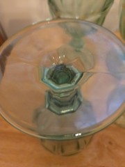 6 Spanish Green Gibraltar Duratuff By The Libbey Glass CO. 10 Oz